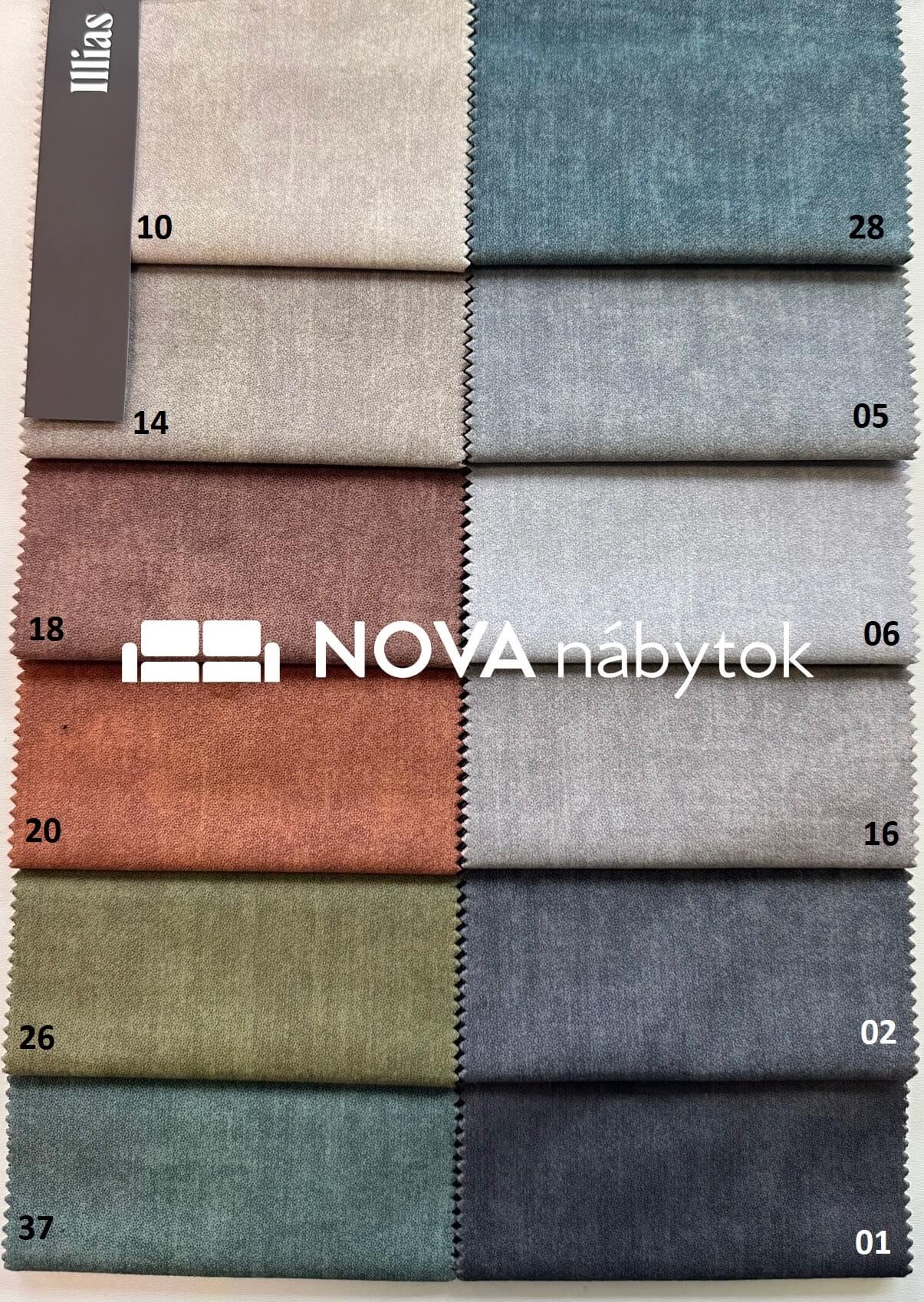 Illas potahová látka Nábytek NOVA